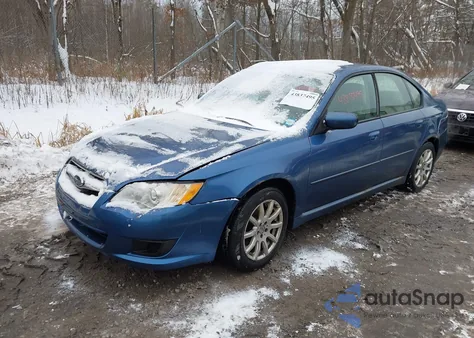 2009 Subaru Legacy 2.5I z USA, uszkodzony, nr VIN 4S3BL616797213246